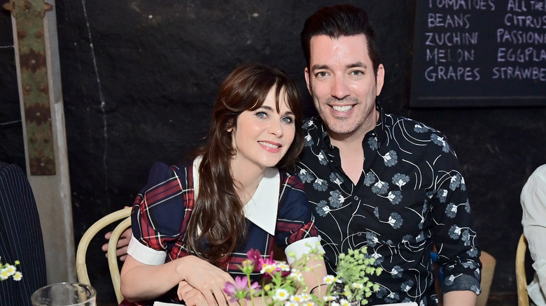 Zooey Deschanel and Jonathan Scott