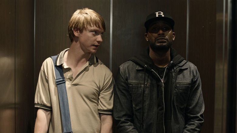 Calum Worthy and Jackie Long in Bodied