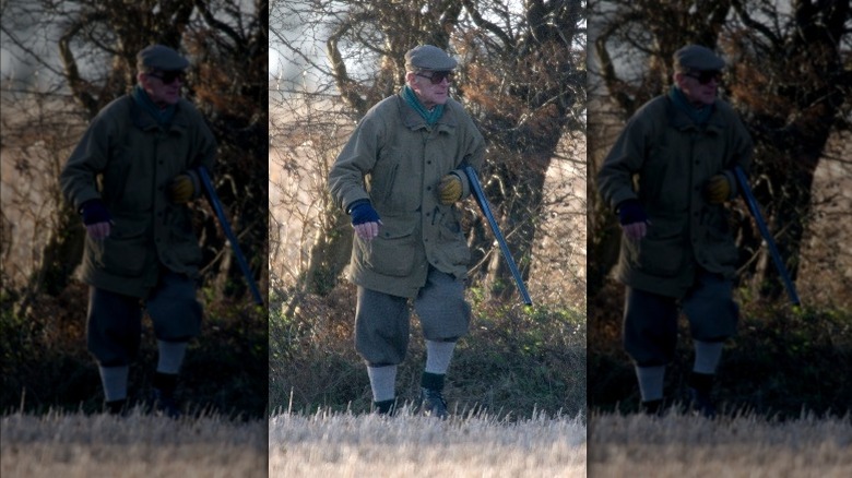 Prince Philip going shooting