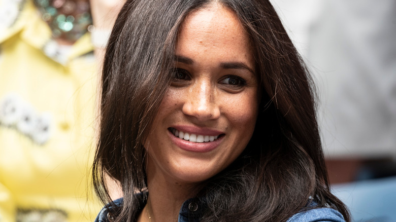 Meghan Markle denim jacket 