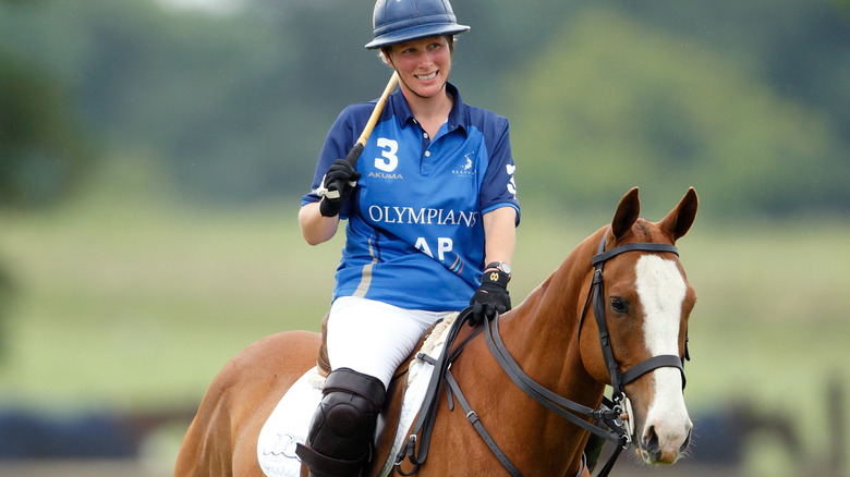 Zara Tindall on her horse