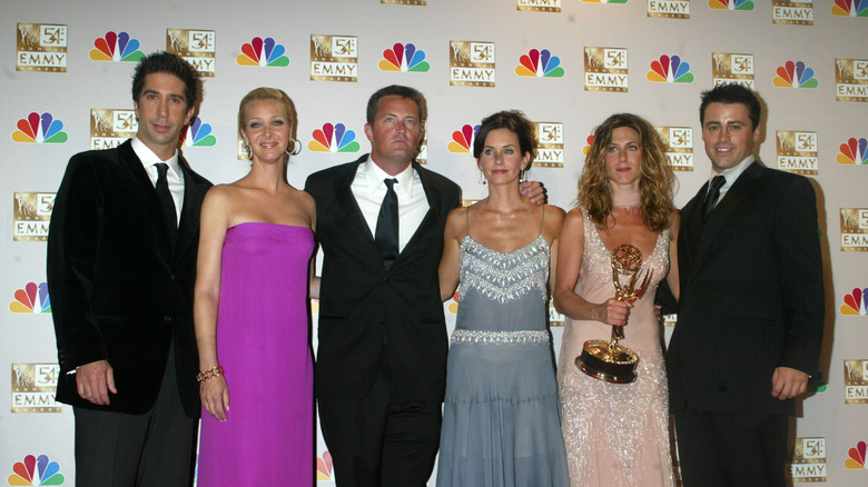 cast of Friends at Emmys