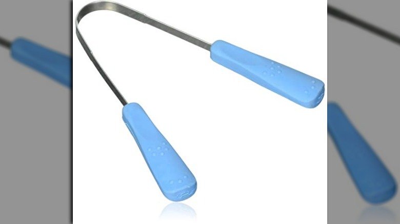 Tongue Scraper Dr. Tung's Tongue Cleaner, Stainless Steel