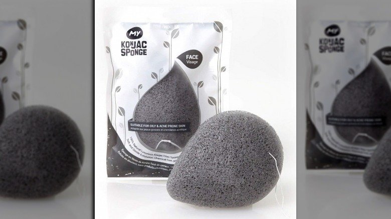MY Konjac Sponge: All Natural Korean Facial Sponge with Activated Bamboo Charcoal