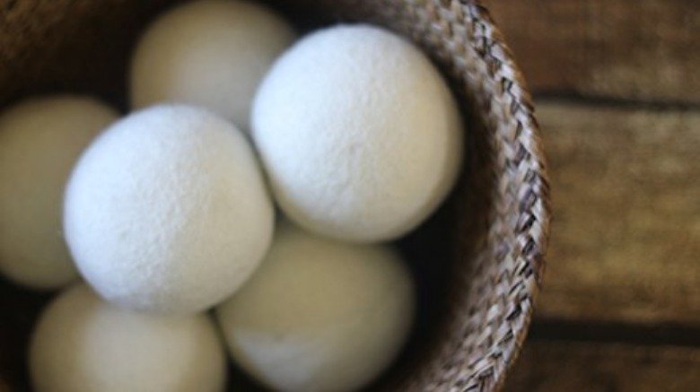  Wool dryer balls Smart Sheep Wool Dryer Balls, 6-Pack, XL Premium Reusable Natural Fabric Softener