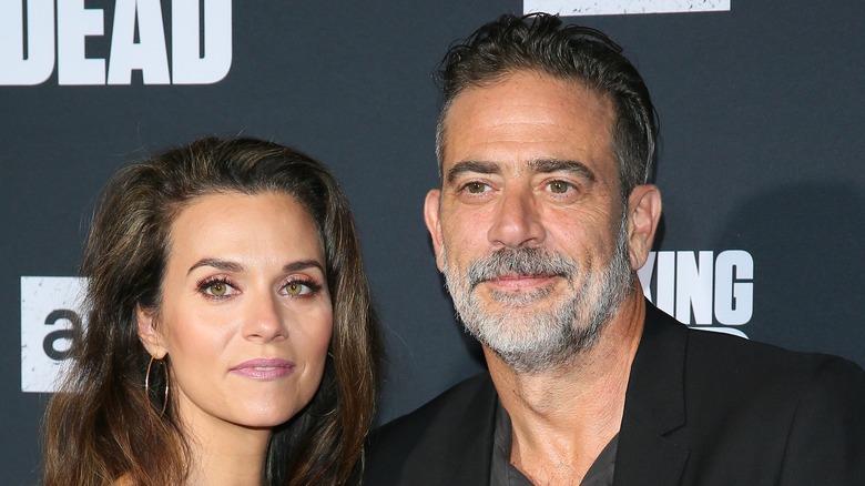 Hilarie Burton and Jeffrey Dean Morgan on the red carpet.