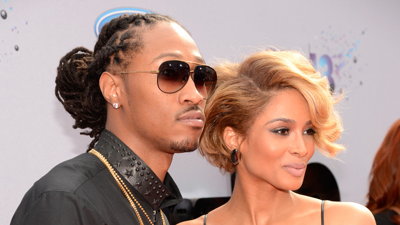 Future and Ciara posing together