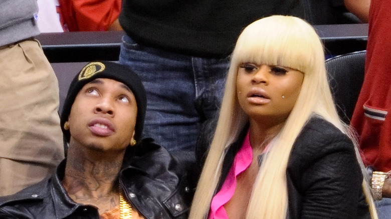 Tyga, Blac Chyna in 2012