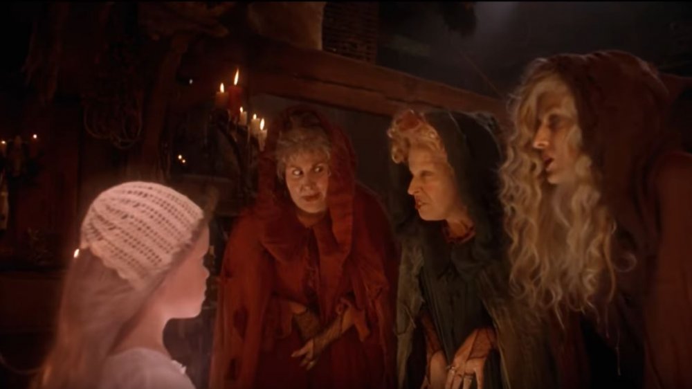 The Sanderson sisters in Hocus Pocus