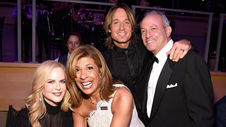 Hoda Kotb and husband with Nicole Kidman and Keith Urban