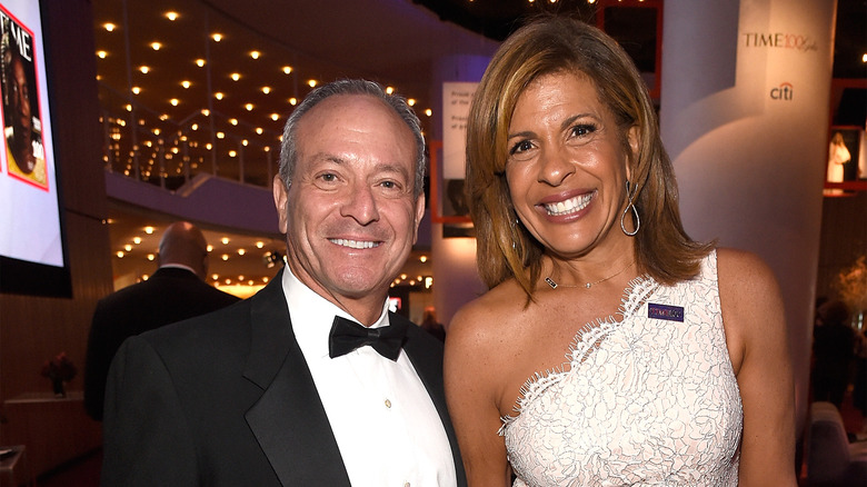 Hoda Kotb and Joel Schiffman at event