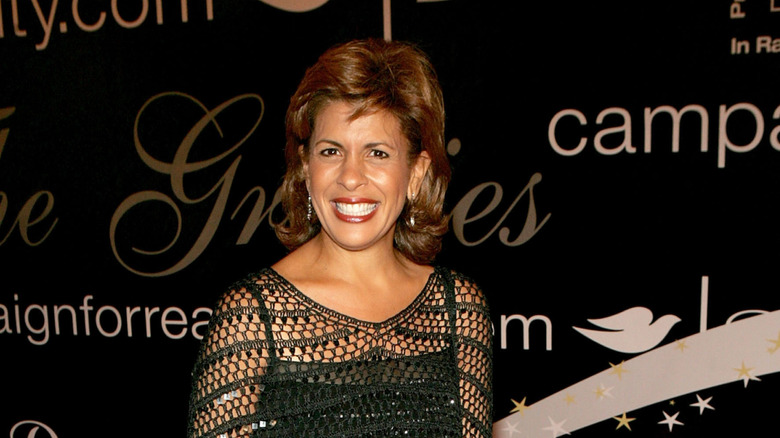 Hoda Kotb smiling on the red carpet