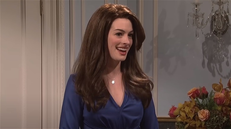 Anne Hathaway as Kate Middleton on SNL