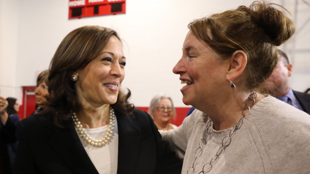 Kamala Harris on the campaign trail