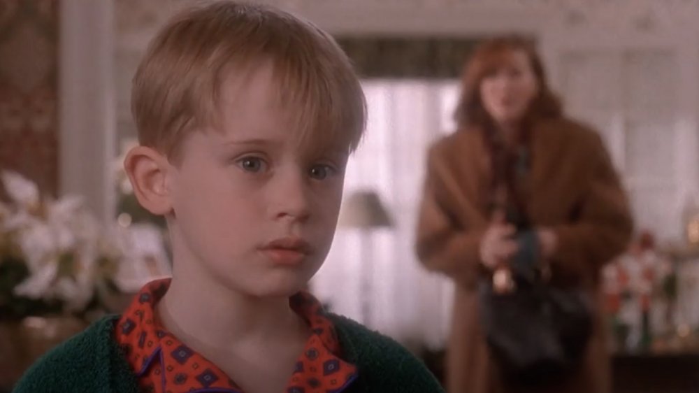 Kevin and his mother in Home Alone