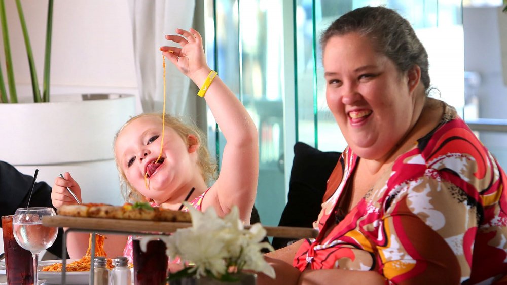 Alana "Honey Boo Boo" Thompson with her mother