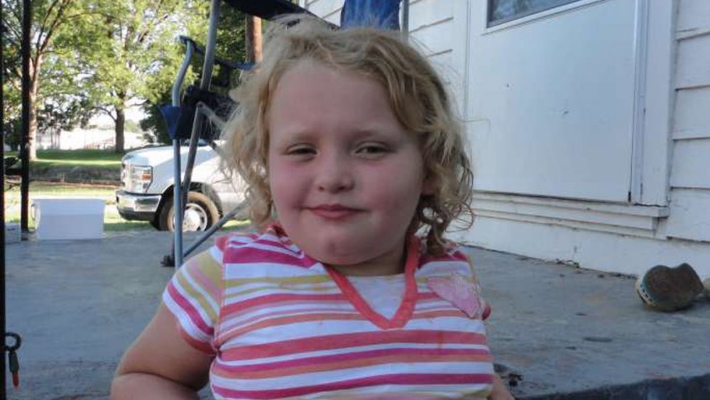 Alana "Honey Boo Boo" Thompson outside her former home