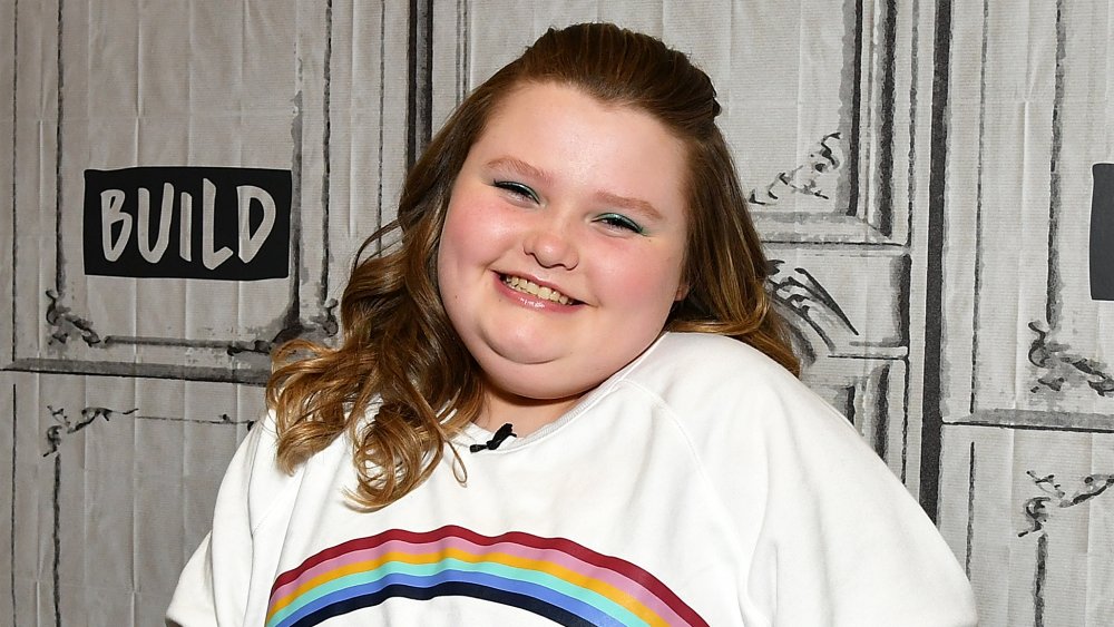 Alana "Honey Boo Boo" Thompson, smiling