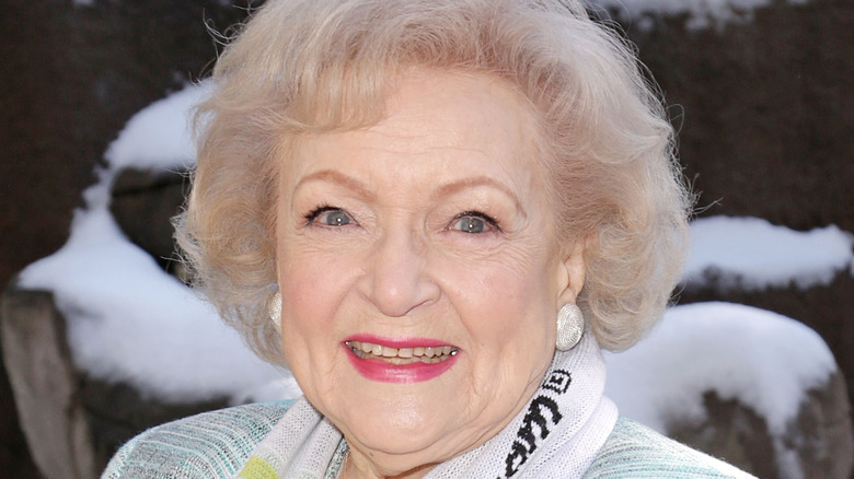 Betty White smiling 