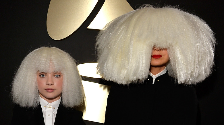 Sia and Maddie Ziegler posing together