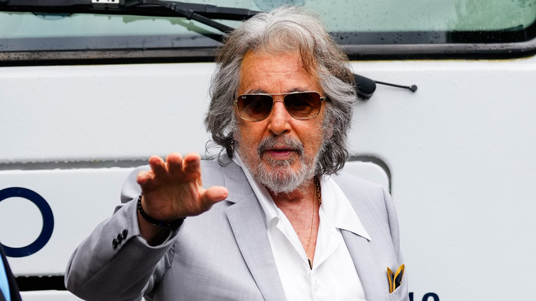 Al Pacino with gray hair