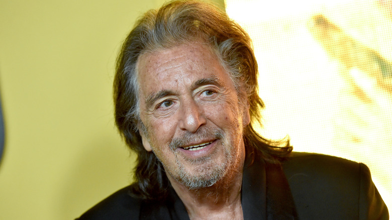 Al Pacino smiling