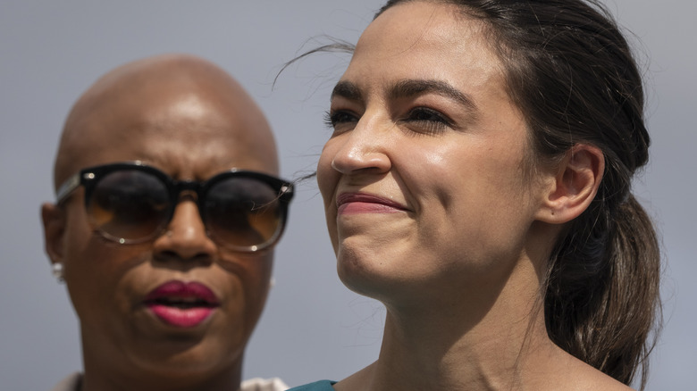 Alexandria Ocasio-Cortez and Ayanna Pressley