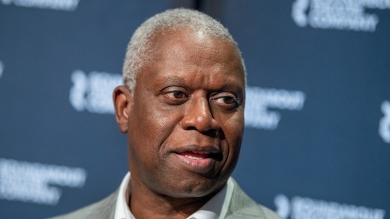 Andre Braugher speaking at an event