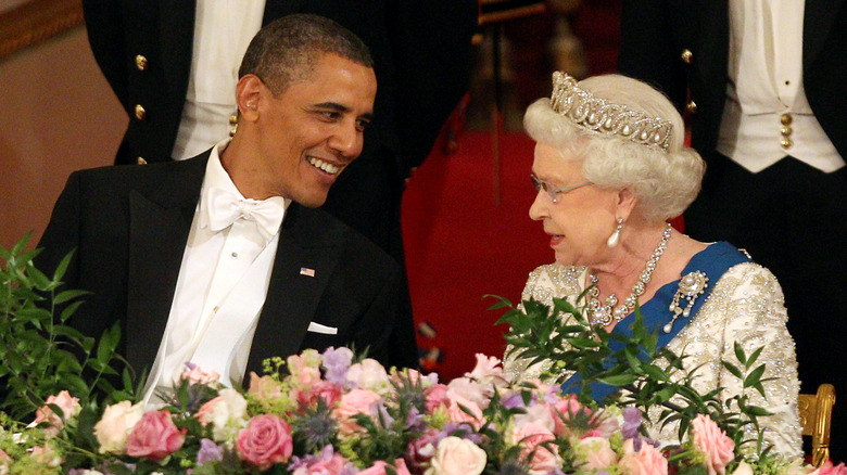 Barack Obama and Queen Elizabeth