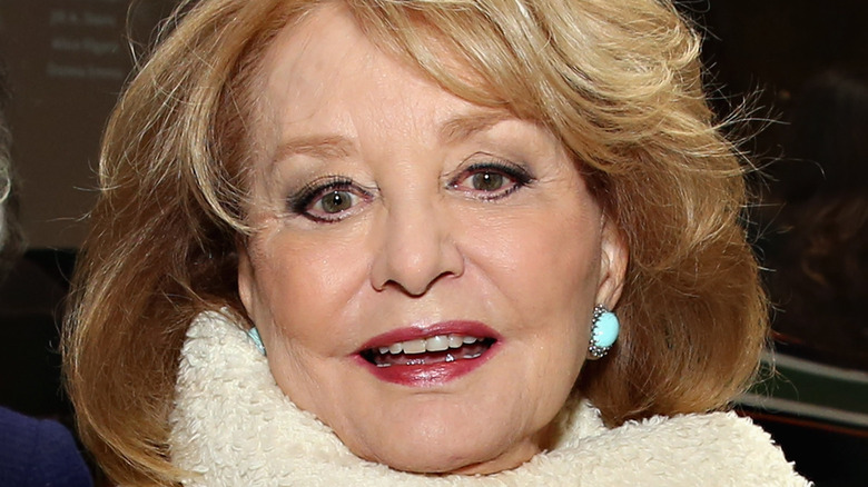 Barbara Walters at event