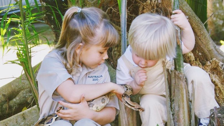 Bindi Irwin and Robert Irwin