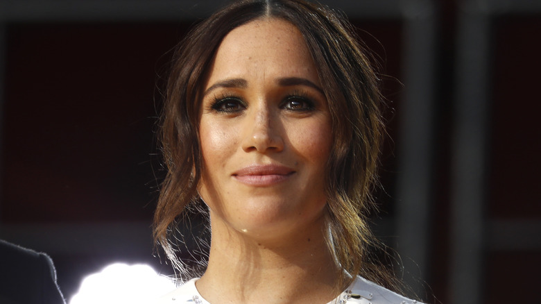 Meghan Markle in eyeliner