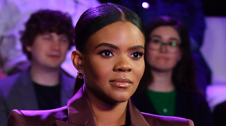 Candace Owens looking stern