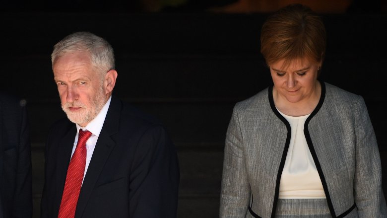 Jeremy Corbyn and Nicola Sturgeon