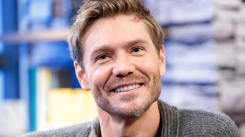 Chad Michael Murray smiling