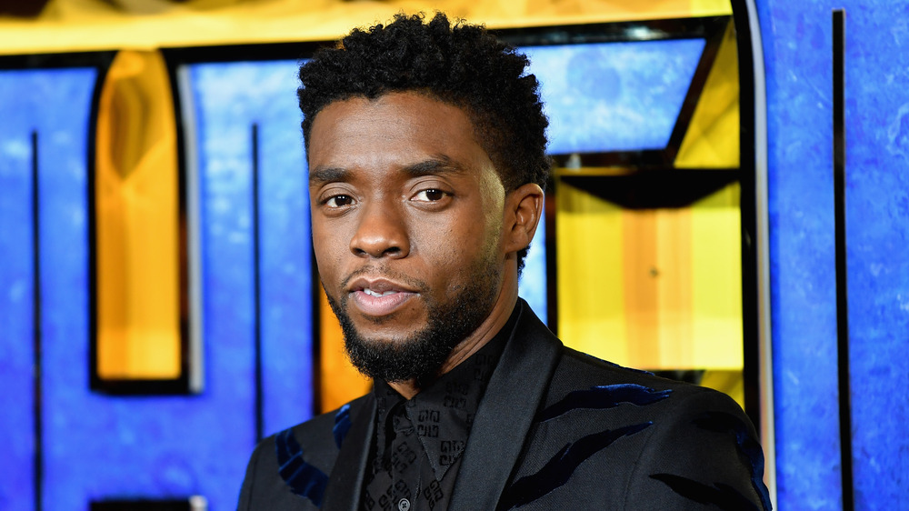 Chadwick Boseman at an event