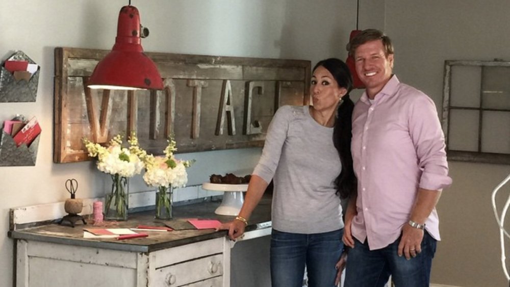 Fixer Upper's Chip Gaines and Joanna Gaines in their home