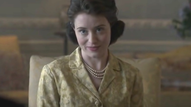 Claire Foy in The Crown 