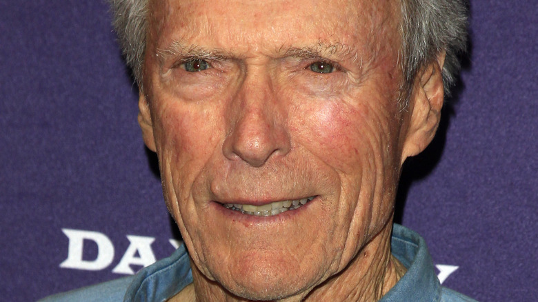 Clint Eastwood smiling