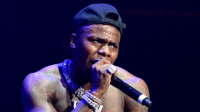 DaBaby performs onstage