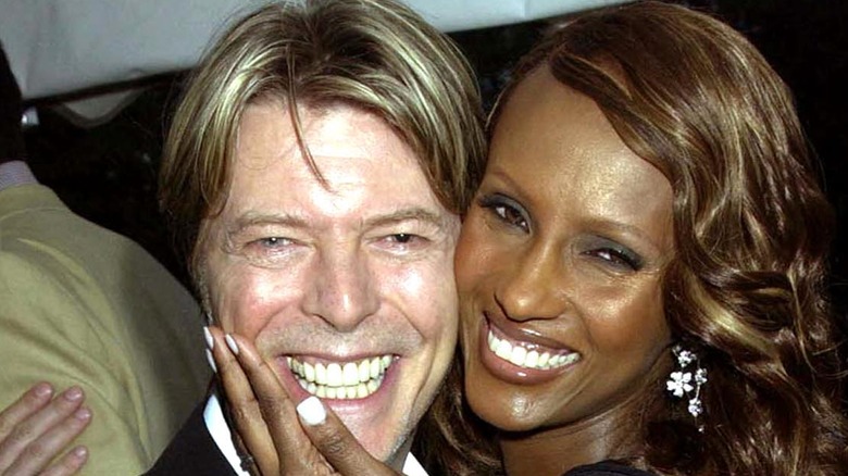 David Bowie and Iman in 2009