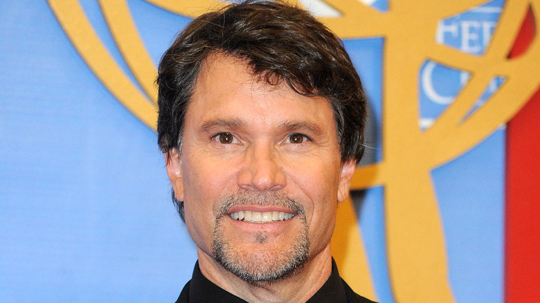 Peter Reckell on the red carpet. 