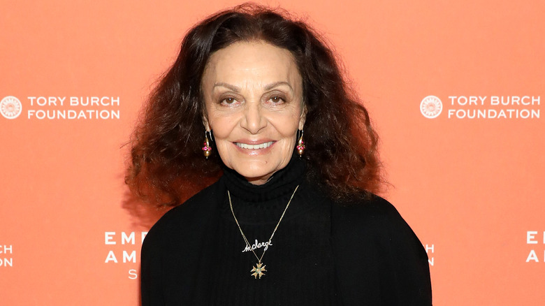 Diane von Furstenberg at an event 