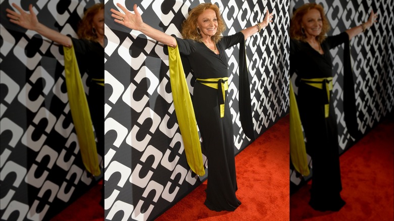 Diane von Furstenberg at an event 