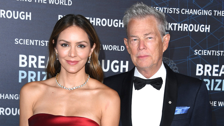 Katharine McPhee and David Foster