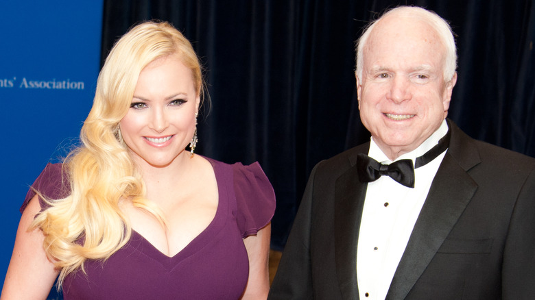 Meghan McCain with father John