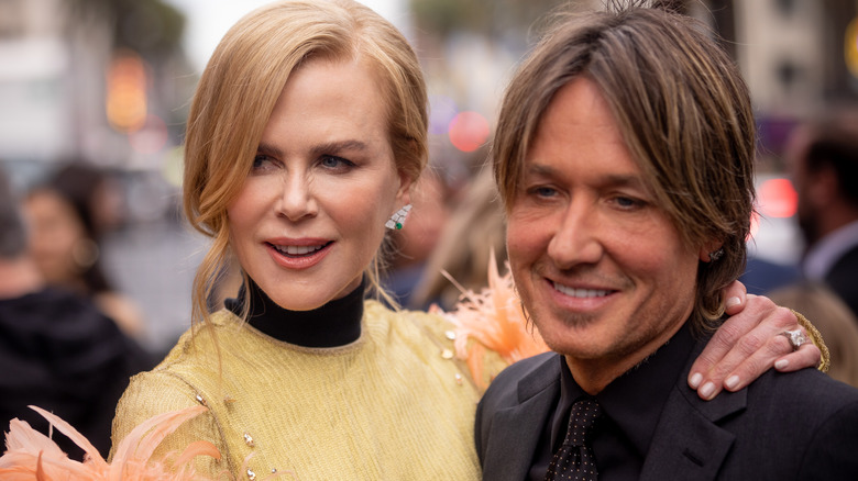 Nicole Kidman and Keith Urban at the premiere of "The Northman"