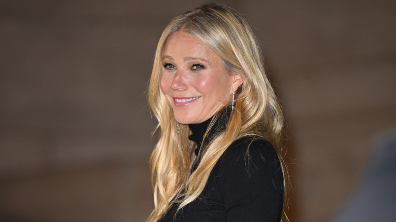 Gwyneth Paltrow smiling in close-up