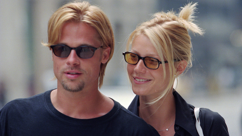 Brad Pitt and Gwyneth Paltrow together