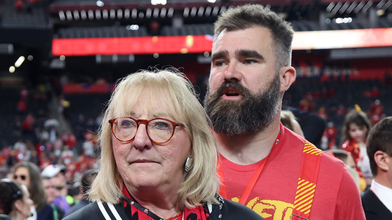 Donna Kelce at the Super Bowl